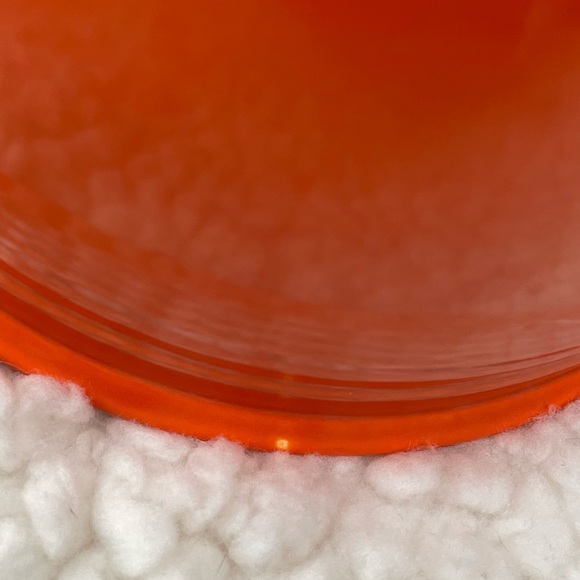 Vintage Radioactive Ordinal Red #3 Fiestaware Nesting Bowl Inside Rings. RARE - Picture 10 of 10